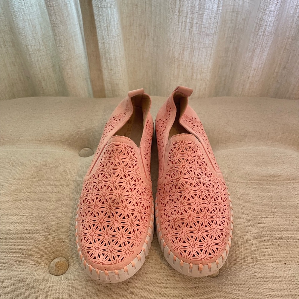 Ilse Jacobsen Coral Espadrille Slip-Ons